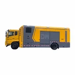 Räddningsfordon för högflödesdränering